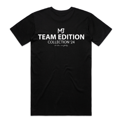 MJ's Team Edition Tee (Black with White)