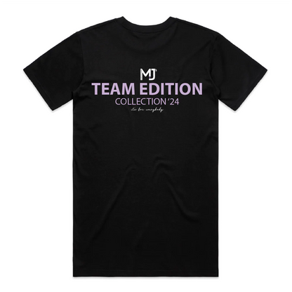 MJ's Team Edition Kids Tee (Black with Lilac)