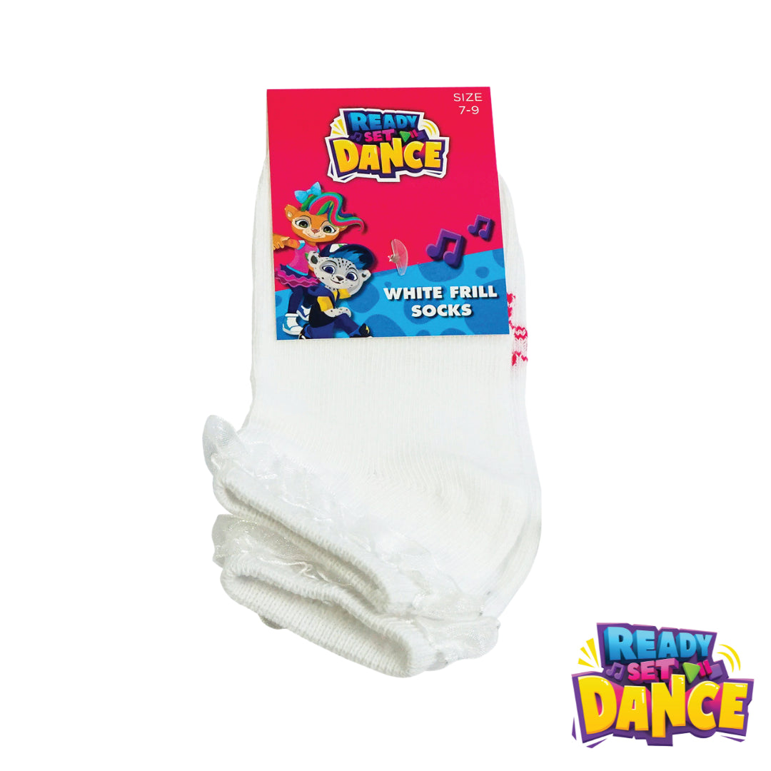 Ready Set Dance Frill Socks